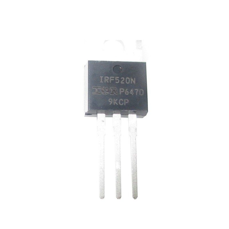 2 Pcs IRF520 IRF520NPBF N-Channel Power MOSFET 100V 9.7A