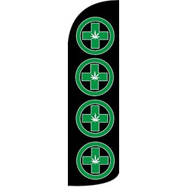 Dispensary King Flag (Hardware Not Included)