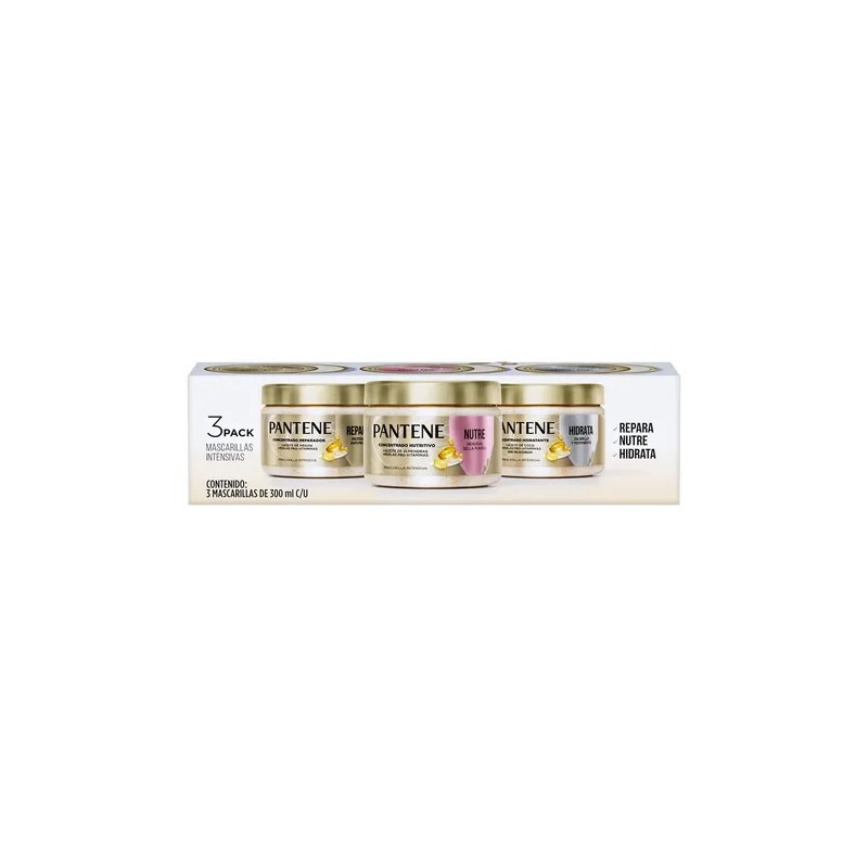 Pack Pantene Pro Miracles Mascarillas Intensivas