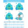 Baby Pool Float, Meegoo Baby Swim Float with Removable Canopy