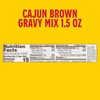 Louisiana Fish Fry Cajun Brown Gravy Mix, 1.5 oz