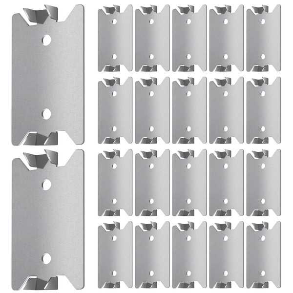 Nail Plates for Wood Studs,2.5x1.5 inch Cable Wire Protector,Metal Stud