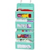 Simple Houseware 4 Clear Window Pocket Over Closet Door Storage