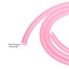 sourcing map PVC Petrol Fuel Line Hose 5mmx8mm 1m Pink