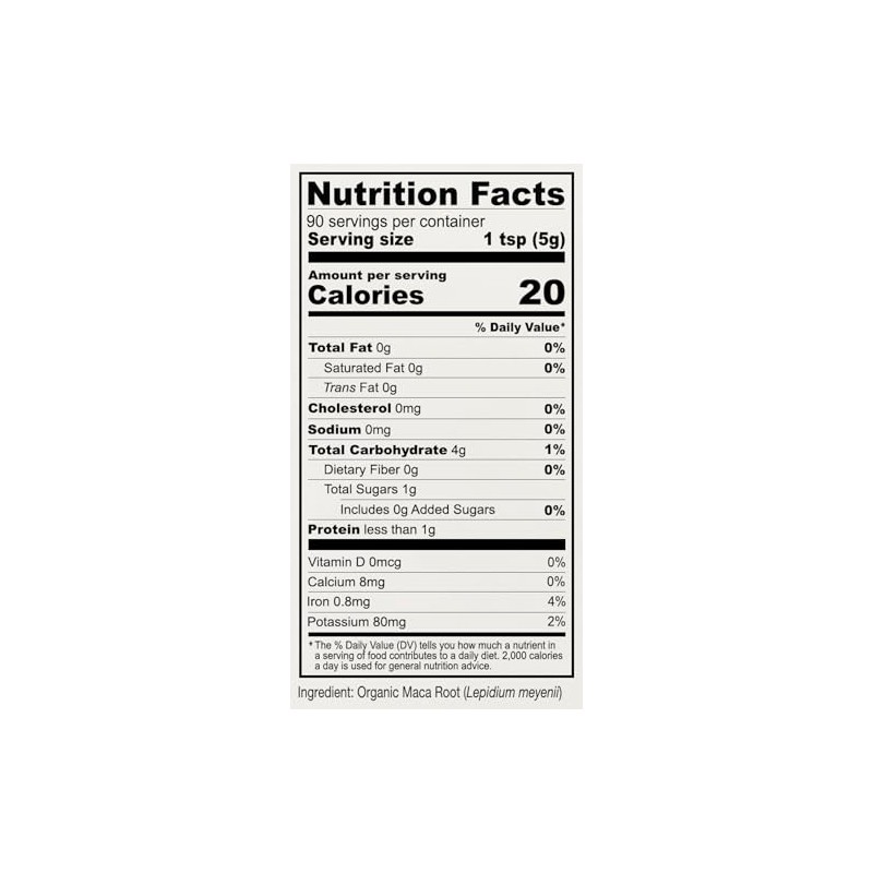 Anthony's Organic Maca Root Powder, 1lb, Gelatinized for Enhanced Bioavailability,