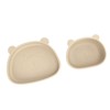 Baby Suction Plates Panda Shaped Powerful Suction Silicone Kid Suction