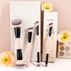 MAANGE Set de Brochas para Maquillaje 4PCS Brochas de Maquillaje