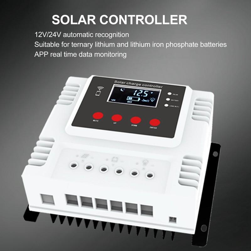 12V 24V 48V Solar Charge Controller Overcharge Protection Solar Panel