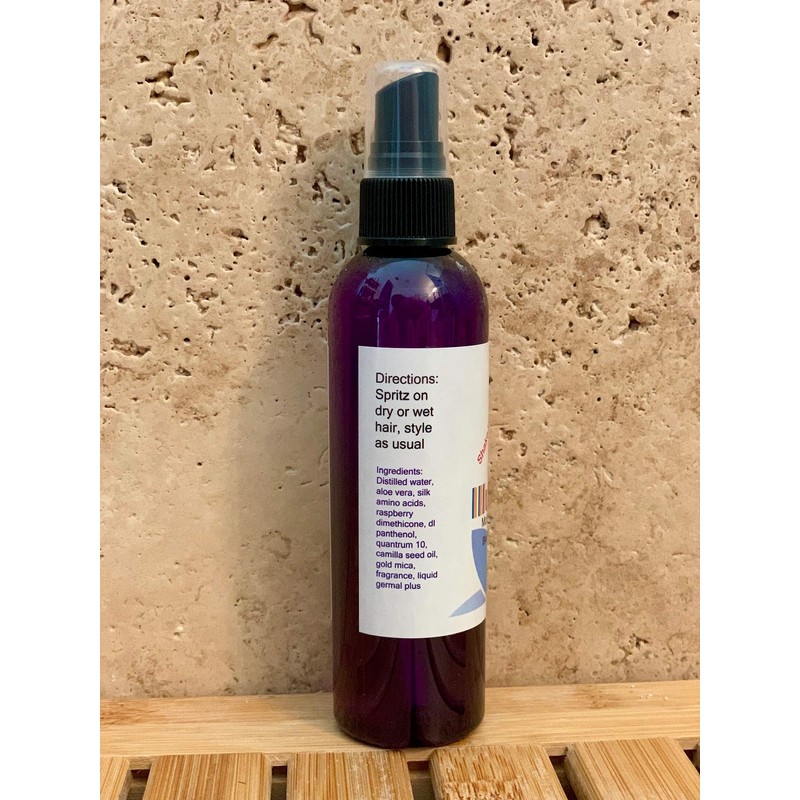 24k Shine Illuminating and Moisturizing Hair and Body Spray, Blackraspberry