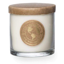 Eco Candle Co. Recycled Candle, Sanctuary, 6 oz. - 100% Soy Wax, No Lead, Kraft Paper Label & Lid, Hand Poured, Phthalate Free, Made from Midwest Grown Soybeans, All Natural Wicks