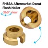 2-Set FN83A Aftermarket Donut Flush Nailer Kit – Compatible with