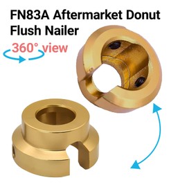 2-Set FN83A Aftermarket Donut Flush Nailer Kit – Compatible with Hitachi NR83A, NR83A2(S), FR350A & PorterCable FR350A Framing Nailers – Includes Hex Wrench, Set Screws & Wing Nuts