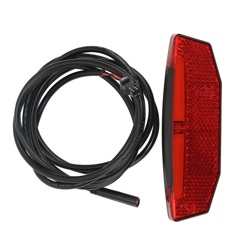 Electric Bike QD168 Front Light DR001 Rear Light Set with