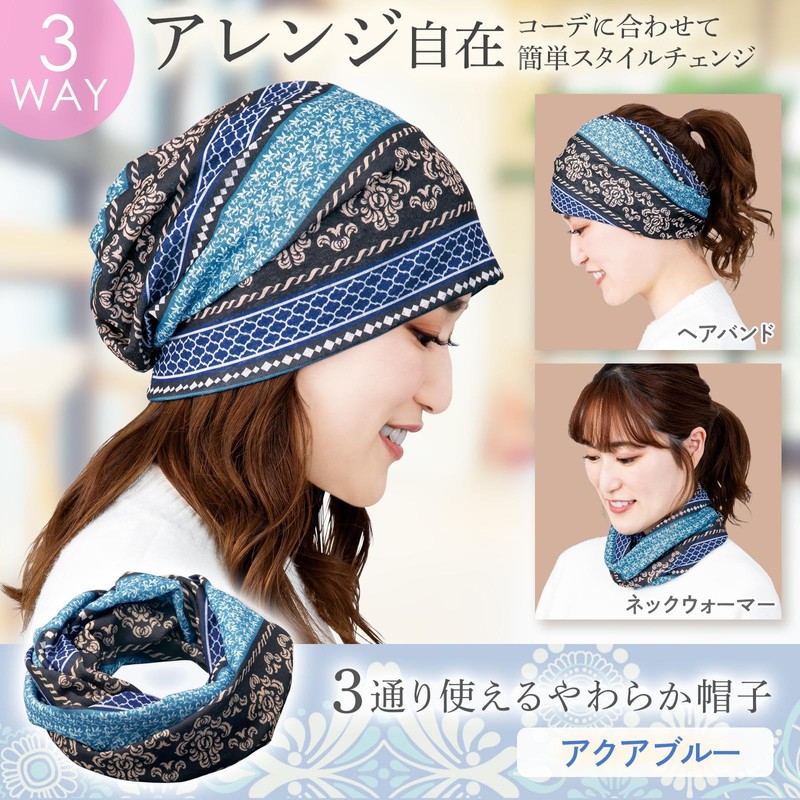 Como Life Soft Hat with 3 Different Types of Hats,