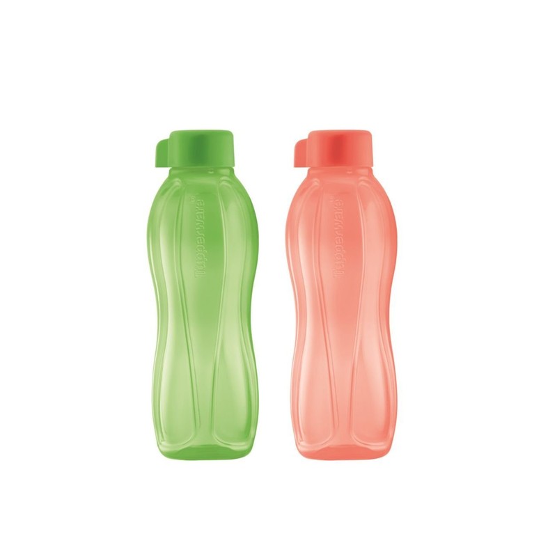 Tupperware Eco Primavera Bebidas Botella 500 ml 4-pc Set vasos