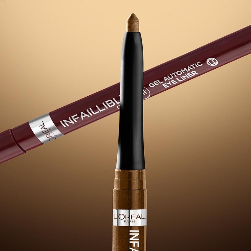 L'Oréal Paris Waterproof Eyeliner with Gel Formula and Integrated Sponge