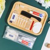 HQSLsund 10 Sets Personal Hygiene Kit Bulk, Disposable Toothbrushes with
