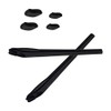Bsymbo Black Rubber Kits Replacement for Oakley Flak 2.0 XL