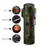 Waterproof, Dual Arc Plasma Lighter Flashlight Combo (Camo)