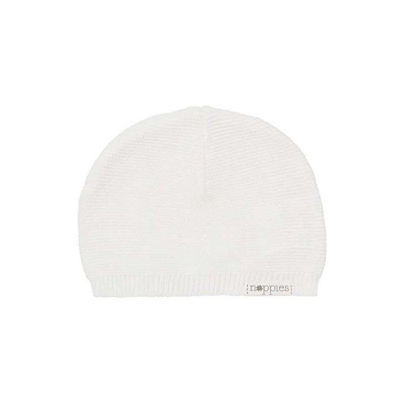 Noppies Unisex Baby U Hat Strik Rosita M tze, Weiß