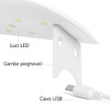Lampada UV LED per Unghie 6W Asciuga Smalto Semipermanente e