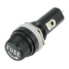 5 x Panel Mount Chassis Fuse Holder for 6x30mm Glass