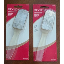 Revlon Lot of 2 . Vintage REVLON Foot File . Dry Feet Callus Smoother . Made in Korea