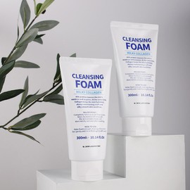 W피부연구소 [1+1+1] Large Capacity Milky Collagen Cleansing Foam