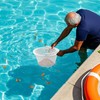 Pool Skimmer Basket - Anti-Clogging Filter | Handle Equipped Pool