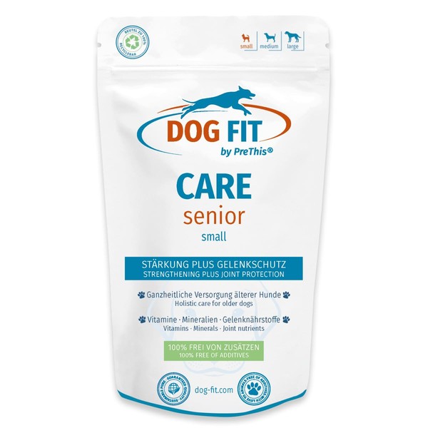 DOG FIT by PreThis® Care Senior I Aufbaupräparat für alte