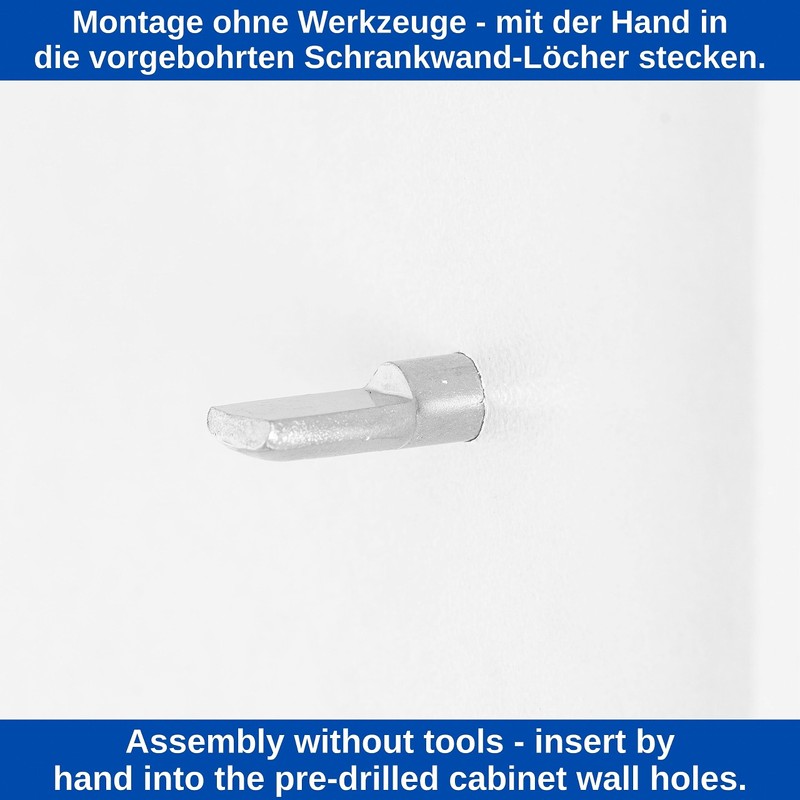 Shelf Support Pins D5, Pack of 24, Floor Support for