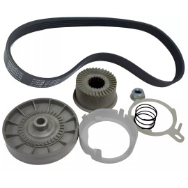 Whirlpool WTW5700XW3 OEM Washer Drive Pulley Cam and Belt