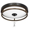 OYKYOHEI Motion Sensor Outdoor Ceiling Light, Outdoor Flush Mount LED