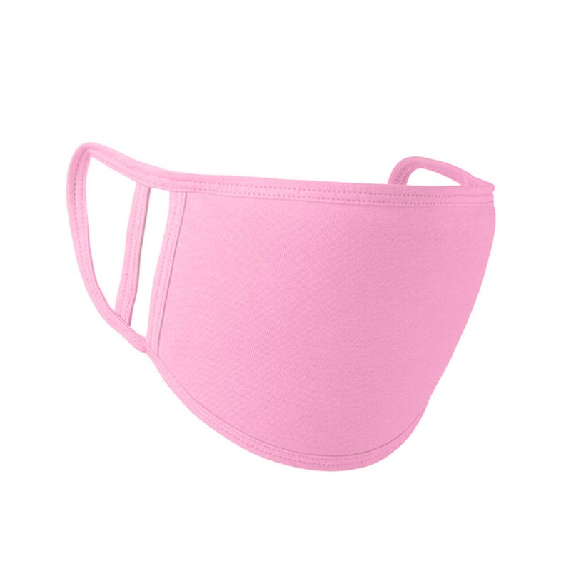 Unisex 2 Ply Face Mask Washable Reusable Face Covering for