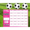 Bingosupermarket Football Fundraising Scratch Cards (30 Team) A5 Size 10