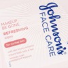 Johnson's Face Care Makeup Be Gone Refreshing Wipes, Pack of
