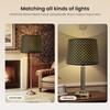 Barrel lamp shades,metal lampshades,large lamp shades for table lamps,drum lamp