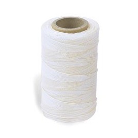 Tandy Leather Sewing Awl Thread 4 OZ Spool White 1205-03 by Tandy Leather