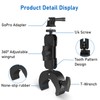 Upgrade Super Clamp with Dual Ball Head Magic Arm, Super