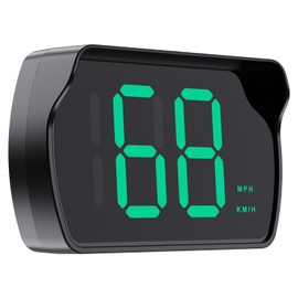 Shkalacar Car Digital Speedometer GPS HUD Speedo KM/H MPH Head Up Display, Plug and Play, Car GPS Speedometer with High-Definition Display, Displays Speed