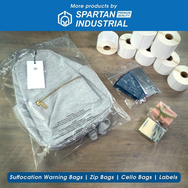 Spartan Industrial - 5" X 7" (200 Count) Crystal Clear