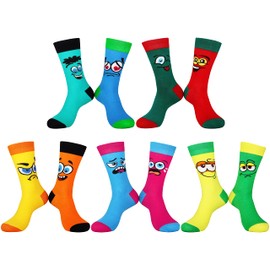 Jeasona Funny Socks for Men and Women, "Wenn Du Das Lesen Kannst" Socks Gift for Men 39-42/43-46, Multicoloured-8885
