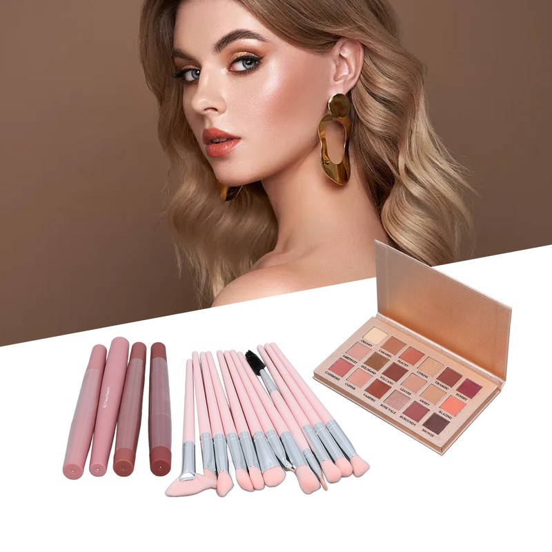 Makeup Kit Makeup Brushes Lipstick Eyeshadow Set Women Full Cosmetic