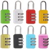 Kellegour 8 Pcs Luggage Locks 3 Digit Combination Padlock,3 Digit