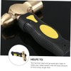 Sosoport Professional Brass Stamping Hammer Round Head Non-Sparking Hand Turned