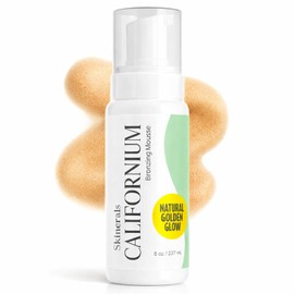 Skinerals Self Tanner Sunless Bronzer Californium Natural and Organic Ingredients for Safe Alternative to Sun Tanning (8 Ounce)