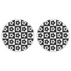 Follicomfy 2 Pack Car Coasters for Cup Holder Silicone, Black