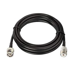 CORONIR 10ft BNC Male to UHF Female SO239 CB Radio Antenna Adapter Cable RG58 Coax Jumper Cable for Vehicle CB Radio Amaterur Radio Mobile Transceiver Ham Radio Marine VHF Radio Antenna Analyzer