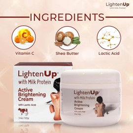 Crema Iluminadora De Ácido Láctico Omic Lighten-up, 100 Ml,