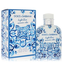 Dolce & Gabbana Light Blue Summer Vibes by Dolce & Gabbana Eau De Toilette Spray 4.2oz/125ml